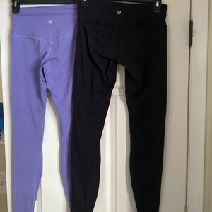 Lot of 2 lululemon pants